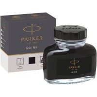 Черные чернила Parker Quink Black во флаконе