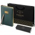 Набор Parker Jotter XL SE20 Monochrome Rose Gold из шариковой ручки и ежедневника зеленого цвета