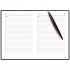 Набор Parker Jotter XL SE20 Monochrome Black из шариковой ручки и ежедневника золотистого цвета