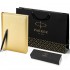 Набор Parker Jotter XL SE20 Monochrome Black из шариковой ручки и ежедневника золотистого цвета