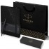 Набор Parker Jotter XL SE20 Monochrome Black из шариковой ручки и ежедневника черного цвета