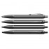 Набор Parker IM Achromatic Matte Black BT из шариковой ручки и ежедневника черного цвета