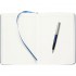 Набор Parker Jotter Royal Blue CT из перьевой ручки и ежедневника недатированного синего цвета