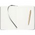 Набор Parker Jotter XL SE20 Monochrome Gold из шариковой ручки и ежедневника черного цвета