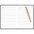 Набор Parker Jotter XL SE20 Monochrome Gold из шариковой ручки и ежедневника золотого цвета