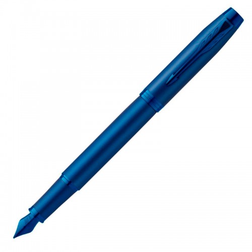 Перьевая ручка Parker IM Monochrome F328 Blue PVD M