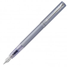 Перьевая ручка Parker (Паркер) Vector XL Silver Blue CT F