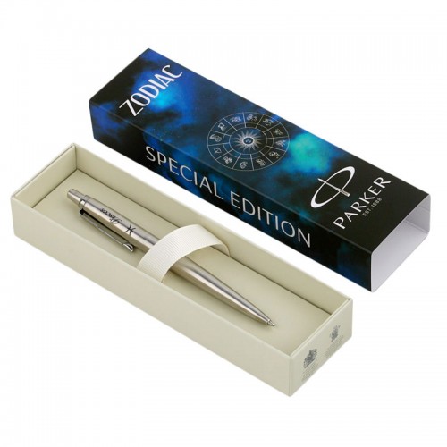 Шариковая ручка Parker Jotter Zodiac Pisces (Рыбы) Special Edition Stainless Steel CT