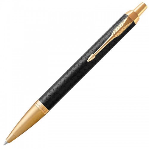 Шариковая ручка Parker (Паркер) IM Premium Black/Gold GT